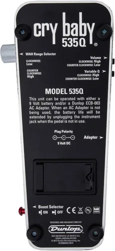 Miniatura 5 de Cry Baby® 535Q Multi-Wah Cromo