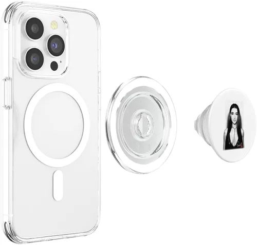 Miniatura 4 de PopSockets MagSafe PopGrip oficial de Charli D'Amelio Light Kiss para iPhone