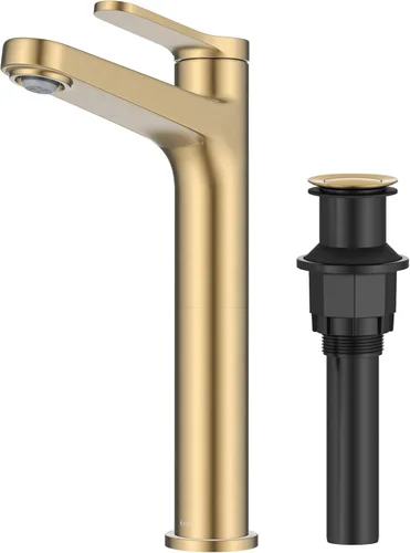 Miniatura 18 de KRAUS Indy Grifo de baño sin contacto con sensor táctil con caja de control y mezclador de temperatura en acero inoxidable libre de manchas, Acero
