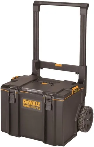 Caja de almacenamiento DEWALT Tough System 2.0 tamaño XL, caja de herramientas, carrito móvil, almacenamiento apilado DS450