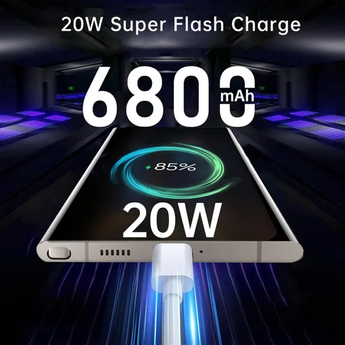 Miniatura 4 de Teléfono celular desbloqueado C24U 5G, teléfono inteligente Octa-Core Android 13, 8GB+256GB teléfono de desbloqueo, batería de 6800mAh, 6.8 pulgadas