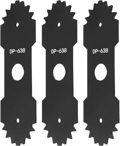 Cuchilla de bordeadora 638006008 de 9 pulgadas compatible con Homelite Ryobi Edger, repuesto de cuchilla de bordeadora 638006008 638006007 RY13050