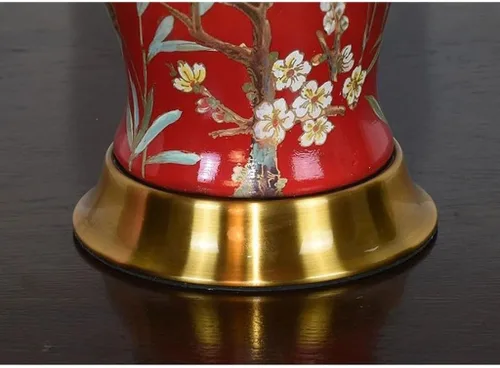 Miniatura 4 de Lamp for Desk Retro Ceramic Table Lamp Living Room Bedroom Bedside Atmosphere Lamp Home Corridor Decorative Lamp Desk Lamps for Home Office