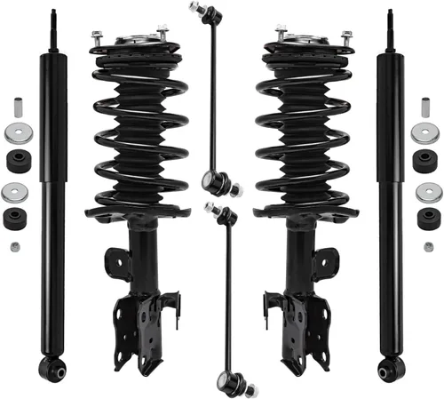 Miniatura 71 de Detroit Axle - Kit de puntales delanteros de 6 piezas para Ford Escape 2014-2019, 2 puntales y muelles helicoidales, 2 enlaces de barra