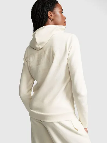 Miniatura 3 de Victoria's Secret Sudadera con capucha de forro polar rosa con cremallera para mujer (XS-XXL)