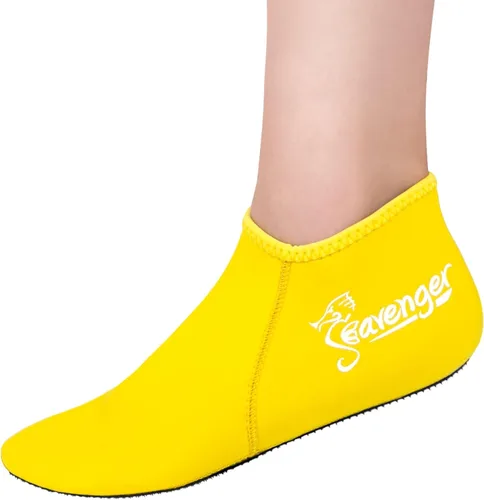 Miniatura 5 de Seavenger Zephyr - Calcetines de buceo de neopreno de 0.118 in Amarillo Vibrante