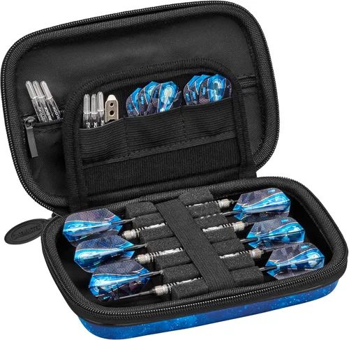 Miniatura 5 de Casemaster Sentinel - Funda para 6 dardos con capacidad para accesorios adicionales, puntas, ejes y vuelos, compatible con punta de acero y dardos