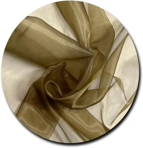 Miniatura 32 de New Star Fabrics Tela de organza transparente Aqua – 10 yardas – Sedosa, brillante, perfecta para vestidos de novia, manualidades, decoración
