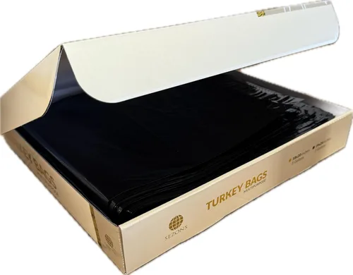 Miniatura 2 de 100% Nylon Turkey Storage multipurpose Bags - 100 pack (Black, 19x24)