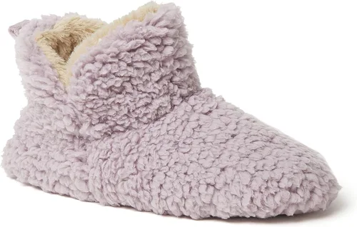 Miniatura 5 de Dearfoams Pantuflas Chelsea de sherpa de imitación para interiores