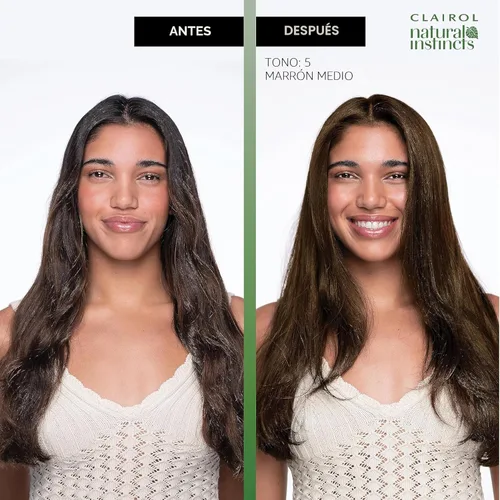Miniatura 4 de Clairol Natural Instincts Tinte Demipermanente para el Cabello, 4RV Color de Cabello Borgoña Oscuro, Paquete de 3 4RV Borgoña oscuro