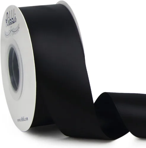 Miniatura 149 de Ribbli - Cinta de satén de doble cara dorada, 1 pulgada x 25 yardas, uso para ramo de lazos, envoltura de regalos, decoración de boda Dorado
