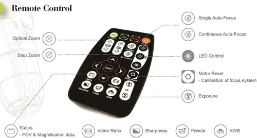 Miniatura 3 de UM08 Microscopio digital de sobremesa de enfoque automático HDMI solamente