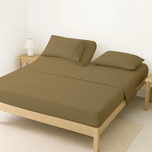 Miniatura 14 de ARlinen Juego de sábanas divididas tamaño Queen, 5 piezas, 100% algodón egipcio, bolsillo profundo de 16 pulgadas, ropa de cama suave de lujo