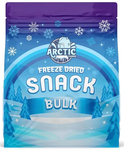Miniatura 7 de Arctic Farms Bocaditos de sándwich de helado liofilizado en bolsas y en caja, no se derrite (napolitano, 3.5 onzas)