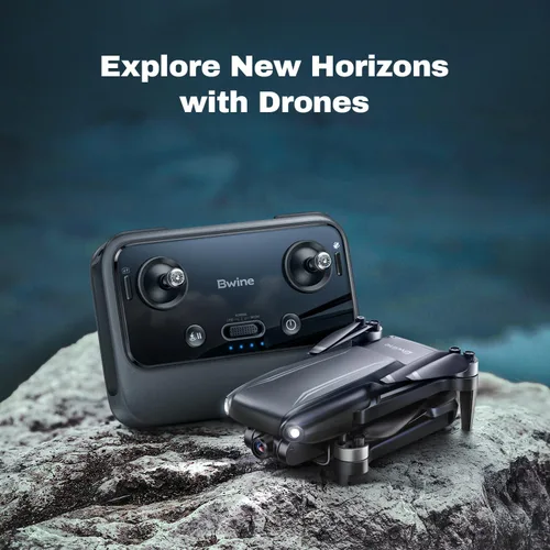 Miniatura 9 de Bwine F7MINI SE - Drones GPS con cámara para adultos 4K, solo 8.40 oz, tiempo de vuelo de 70 minutos, TOF, alcance de 9842 pies, retorno automático