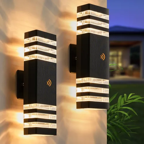 Miniatura 12 de LMP Iluminación exterior del anochecer al amanecer, accesorios de iluminación exterior LED de 5 W, aplique de pared impermeable IP65 para casa
