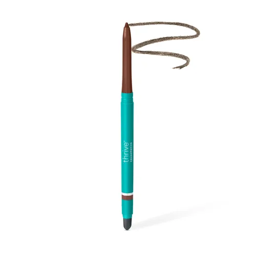 Miniatura 10 de Thrive Causemetics Lápiz delineador de ojos Infinity impermeable, con sacapuntas integrado y punta anti-manchas, de larga duración, a prueba