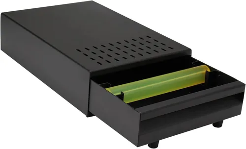 Miniatura 10 de DIBTSA Cajón de caja de café expreso, capacidad de 2.5 L, contenedor desmontable de acero inoxidable, para el hogar, oficina, restaurante