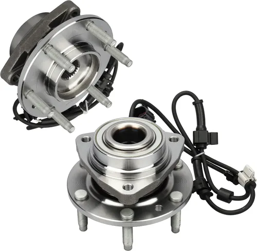 Miniatura 10 de IRONTEK 513188 RWD Buje de rueda delantera y conjunto de cojinetes para Chevy 02-09 Trailblazer (EXT); para Isuzu 03-08 Ascender; para Buick 04-07