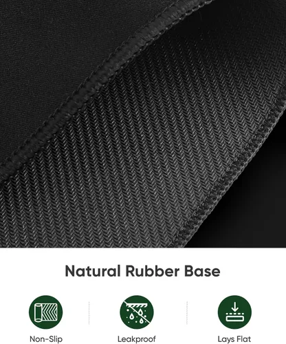 Miniatura 3 de ALOANES Alfombrilla de mouse grande para juegos con base de goma antideslizante, borde cosido, tapete de escritorio para laptop, computadora y PC
