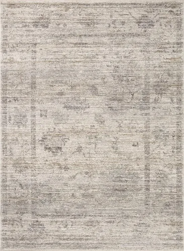Miniatura 3 de Loloi Magnolia Home de Joanna Gaines Millie Collection MIE-01 Plata/Dove 2'-7" x 12'-0", 0.25" de altura de pelo, alfombra de pasillo Plata/paloma
