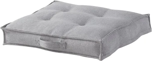 Miniatura 8 de Almohada cuadrada copetuda con funda extraíble, negro, grande (40 pulgadas)