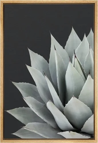 Miniatura 22 de SIGNWIN Lienzo enmarcado para pared, diseño de planta de bosque de montaña verde pastel, naturaleza, ilustraciones de área silvestre, arte moderno