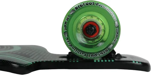 Miniatura 3 de Paradise Longboard Drop Through Complete Cruiser Skateboard, Neo, 10 x 40 pulgadas