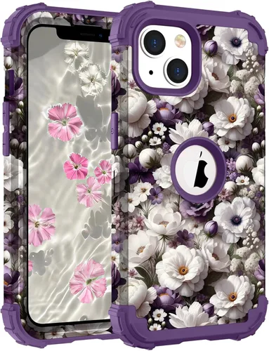 Miniatura 115 de Hocase Funda para iPhone SE 2022/2020, resistente a prueba de golpes, de plástico duro+goma de silicona, funda protectora híbrida para iPhone SE