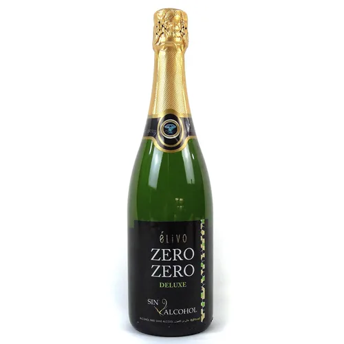 Miniatura 2 de Elivo Zero Zero Deluxe - Desalcoholizado espumoso 0.0% sin alcohol burbujeante de España, seco, bajo en azúcar, bajo en calorías