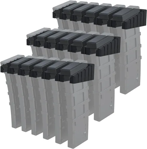 MIND&ACTION AR, soportes desmontables Mag PMAG para montaje en pared, cajas fuertes para armas, solución de organización de gabinete de pistola 18
