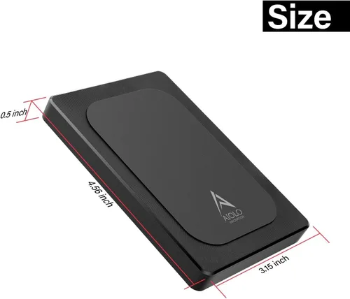 Miniatura 2 de Aiolo Innovation - Disco duro externo portátil ultra delgado de 320 GB, HDD-USB 3.0 para PC, Mac, portátil, PS4, Xbox One, Xbox 360 HD-A4