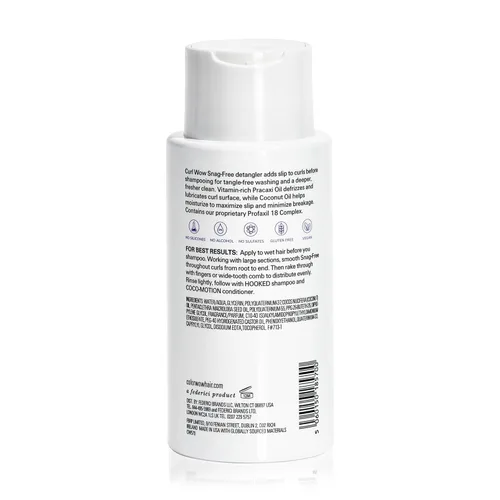 Miniatura 2 de COLOR WOW Curl Wow - Desenredante de champú sin enganches, desenredante de rizos para lavado sin enredos y reducción de roturas