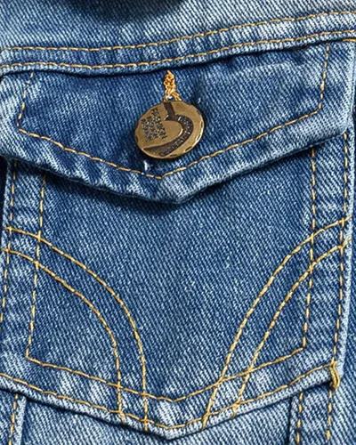 Miniatura 9 de Pishon Chaleco de mezclilla sin mangas para hombre casual ajustado rasgado clásico con botones