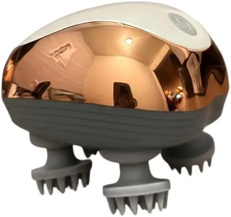 Masajeador eléctrico del cuero cabelludo para el crecimiento del cabello y el alivio del estrés, regalo para mujeres, hombres, padres y mascotas,