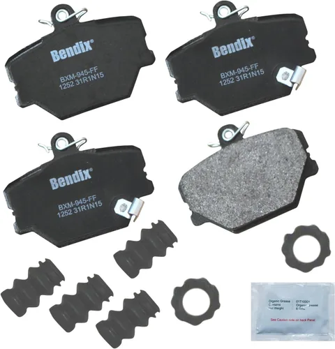 Miniatura 434 de Pastillas de freno delanteras cerámicas Bendix Priority1 CFC2302 para Hyundai Elantra 2021, Sonata 2022-2020, Kia K5 2023-2021
