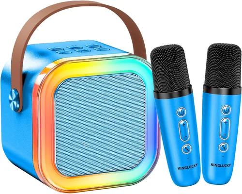 Miniatura 11 de Kinglucky Mini máquina de karaoke para niños, la mejor selección de regalo de cumpleaños para niñas de 3, 4, 5, 6, 7, 8, 9, 10, 11, 12 años