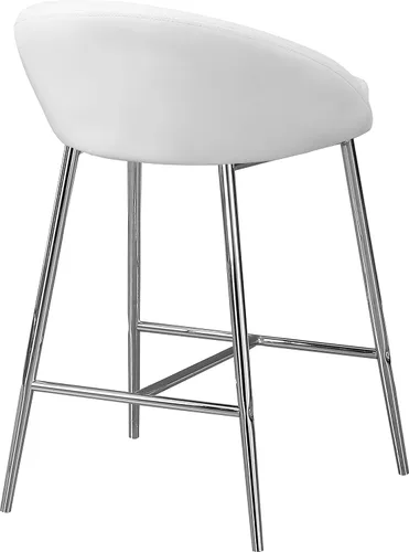 Miniatura 4 de Monarch Specialties I BARSTOOL, Blanco