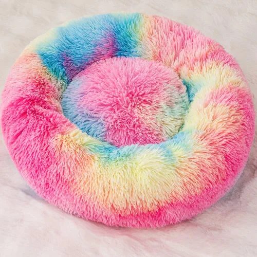 Cama pequeña para gatos, cama nido para perro, cama redonda para conejo, cama para mascotas, cama pequeña para gatitos, cama cálida y esponjosa,