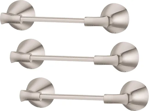 Miniatura 8 de Pfister Willa - Toallero de baño para baño, 24 pulgadas, montaje en pared, atornillado, acabado de níquel cepillado, BTBWLL2K
