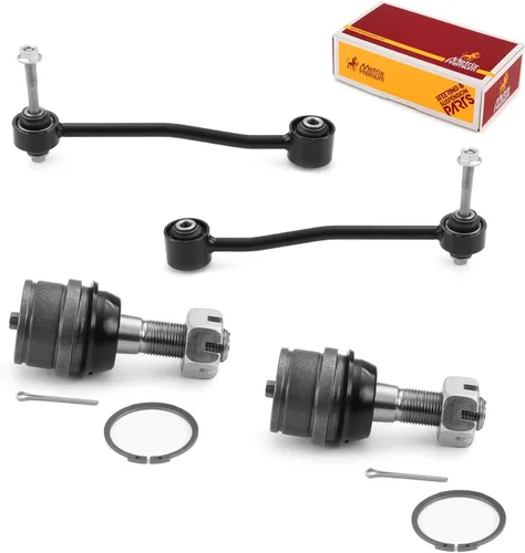Miniatura 119 de Metrix Premium Chassis Parts - Juego de 4 piezas de articulación de rótula superior y barra estabilizadora delantera para Ford Ranger RWD 1998-2011