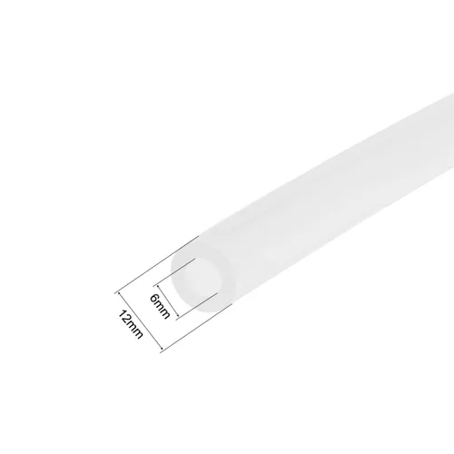 Miniatura 2 de uxcell Tubo de silicona, 1/4 pulgadas de diámetro interior x 1/2 pulgadas de diámetro exterior de 5 pies, tubo de goma de silicona, manguera de aire