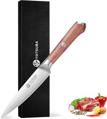 Miniatura 15 de Juego de cuchillos de cocina YOTSUBA 3 piezas, juego de cuchillos de chef ultra afilados de acero inoxidable de alto carbono, para uso doméstico