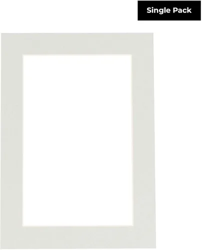 Miniatura 2 de Tapete de 22 x 28 pulgadas para fotos de 20 x 24 pulgadas, tablero gris precortado para marcos de 22 x 28 pulgadas, corte biselado mate para mostrar
