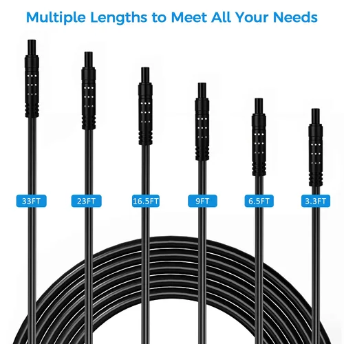 Miniatura 4 de Cable de extensión para cámara de salpicadero (4 pines de 3.3 pies), cable de cámara de respaldo, cable de extensión de espejo retrovisor, cable