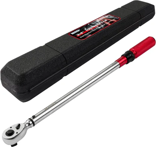 Miniatura 10 de Llave dinamométrica de clic Hairich de 1/2 pulgada, llave dinamométrica de doble dirección 10-170.0 pies.lb/13.60-230.5Nm, llaves dinamométricas