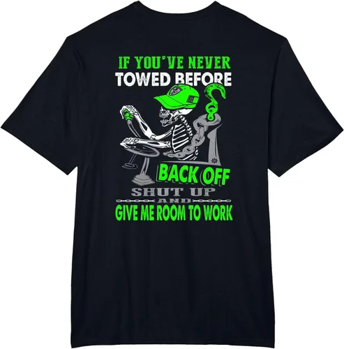 Miniatura 32 de Proud Tow Truck Operator - Camiseta, Negro, S