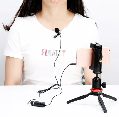 Miniatura 2 de BOYA BY M1 - Micrófono Lavalier para Smartphones, cámaras Canon Nikon réflex digital, videocámaras, grabadoras de audio, PC.