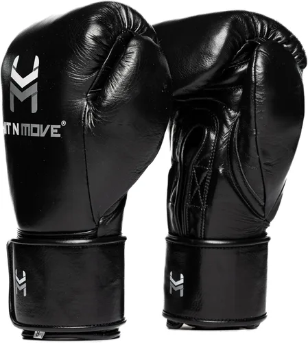 Miniatura 14 de HIT N MOVE Süvari - Guantes de boxeo de crin con , guantes de boxeo con cordones para hombre, equipo de boxeo, guantes de MMA para hombre, guantes